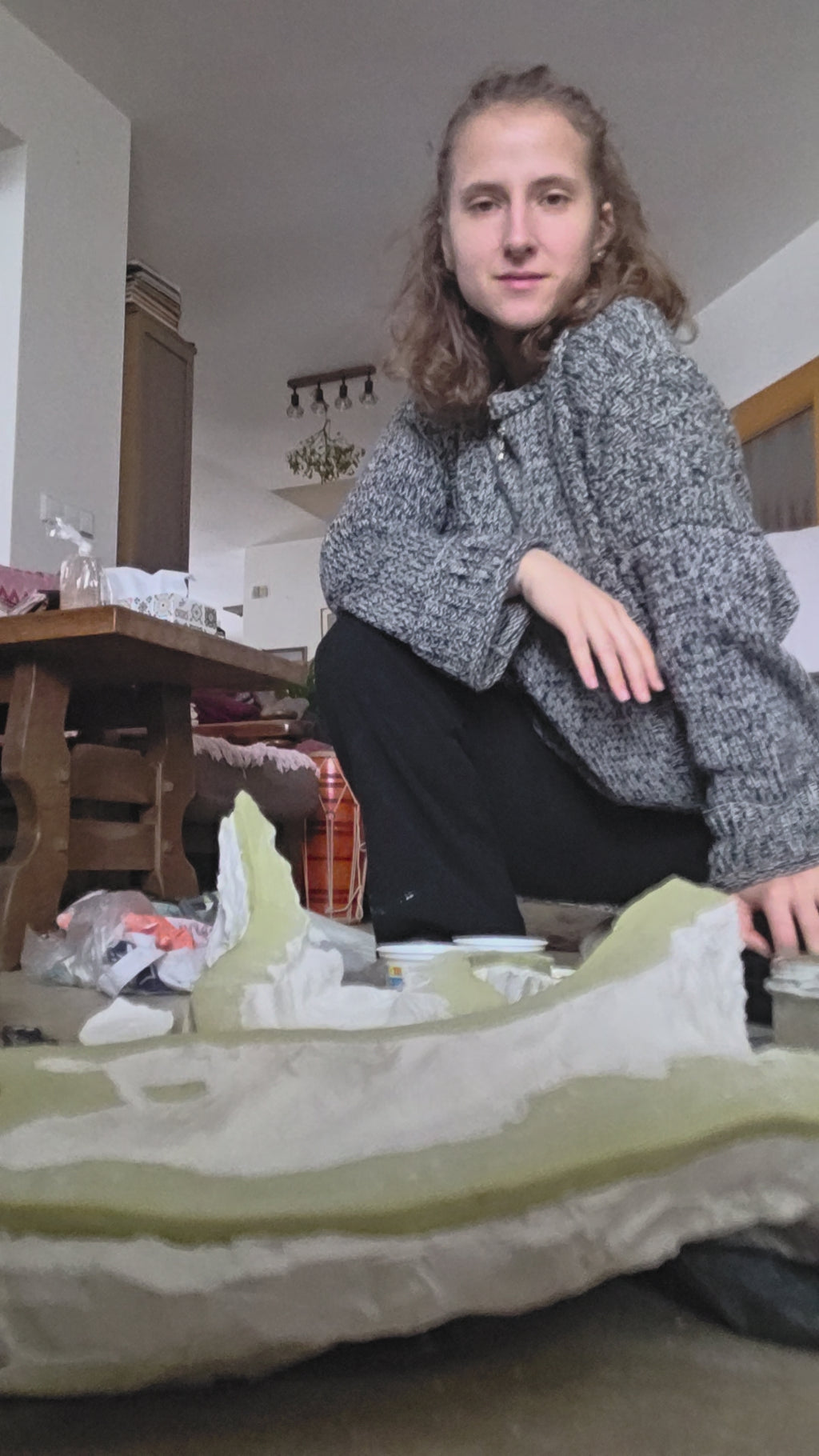 Madona zlacená malovaná