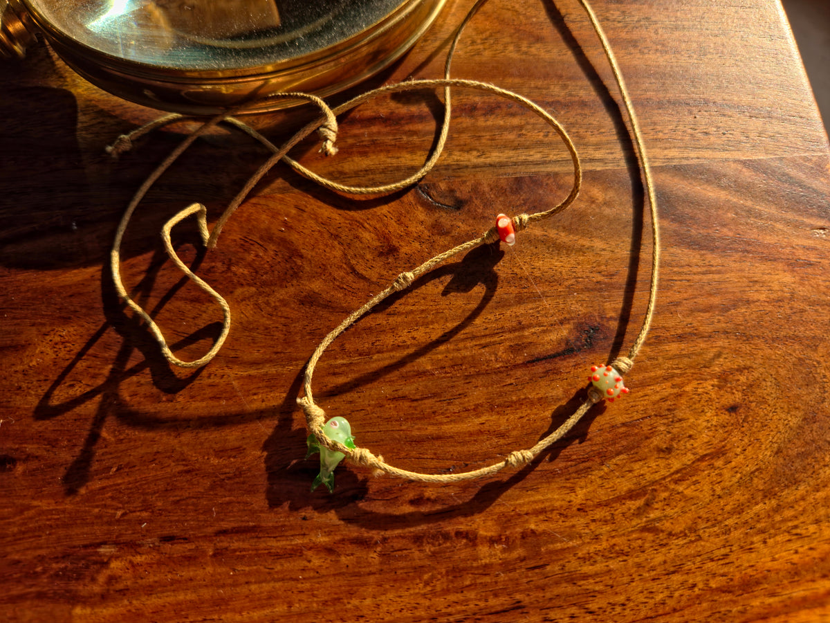 Lampwork fish bead